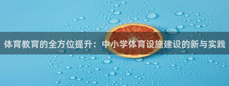 意昂体育4平台注册:体育教育的全方位提升:中小学体育设施建设